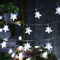 33FT 100 LED Star String Lights, Plug in Fairy String Lights Waterproof, Extendable for Indoor, Outdoor, Wedding Party, Christmas Tree, New Year, Garden Decoration, White