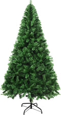 Christmas Tree 4FT - New Artificial Holiday Christmas Pine Tree with 300 PVC Branch Tips, Easy Assembly, Indoor Xmas Full Tree for Office Home Store Party Home Party Decoration Holiday Decor
